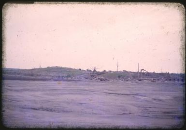 The hospital site at Higataru after the eruption, Papua New Guinea, 1951 / Albert Speer