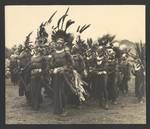 Wahgi men, Hallstrom Livestock and Fauna Trust Station, Nondugl, Apr 1949