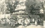 End of the morning classes at the Papeete Girls' School