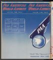 Pan American World Airways system time table, December 1, 1953