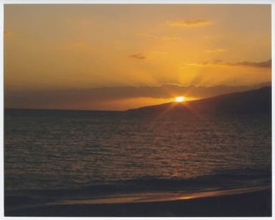 Maalaea Bay at sunset