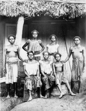 Fijian girls from the Wai-na-Mala