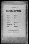 Patrol Reports. Western District, Bamu, 1966 - 1967