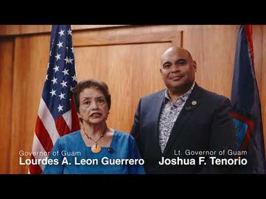 81st Guam Liberation Day Greetings from Governor Leon Guerrero and Lt. Governor Tenorio
