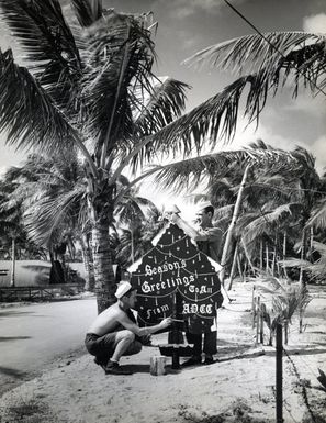 Photograp Taken on Christmas Day in Majuro Village Atoll, Marshall Islands