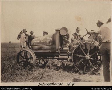 Four cylinder tractor