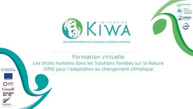 Formation Virtuelle : Les droits humains dans les Solutions fondées sur la Nature (SfN) pour l'adaptation au changement climatique