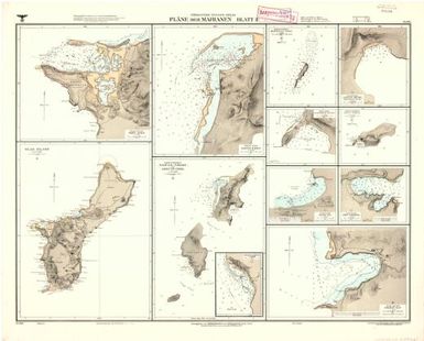 [German nautical charts of German New Guinea, Micronesia, Samoa and Kiautschou]: Nordlicher Stiller Ozean. Plane der Marianen. Blatt II (Sheet 602)