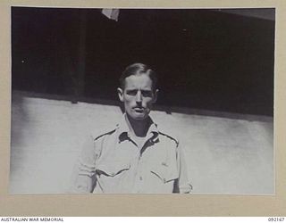 JACQUINOT BAY, NEW BRITAIN. 1945-05-18. LANCE SERGEANT R.S.W. NEIL, FIELD SECURITY SECTION, HEADQUARTERS 5 DIVISION