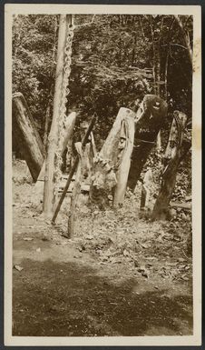 Carved figures, Wala Island, Malekula, Vanuatu