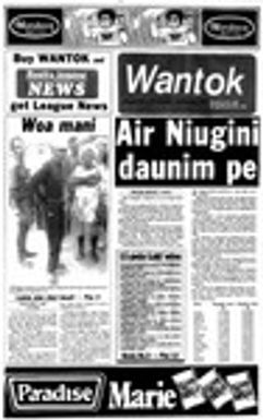 Wantok Niuspepa--Issue No. 0660 (February 19, 1987)