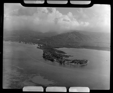 Apia, Upolu, Samoa, showing Mulinu'u