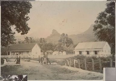 Group of houses. From the album: Cook Islands