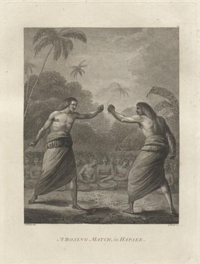 A boxing match in Hapaee / J. Webber del.; I. Taylor sc