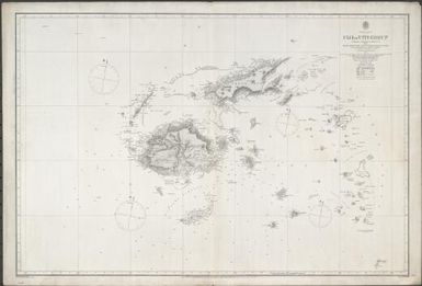 Pacific Ocean - Fiji or Viti group / surveyed by Commander C. Wilkes 1840 ; engraved by J. & C. Walker ; drawn by Edward J. Powell