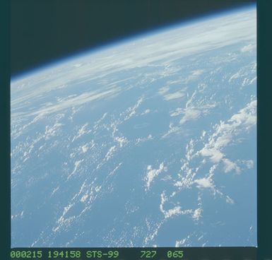 STS099-727-065 - STS-099 - Earth observation views taken from OV-105 during STS-99