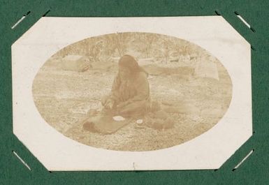 Woman working. From the album: Banaba (Ocean Island)