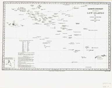 Dangerous archipelago of the Paamuto or Low Islands / by Admiral Krusenstern 1837 ; with additions by Robt. Fitz-Roy 1838