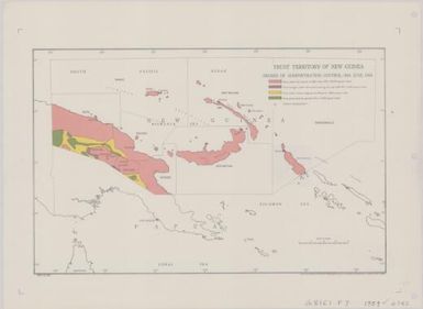 Trust Territory of New Guinea ; Territory of Papua / drawn by Division of National Mapping, Department of National Development