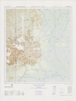 New Guinea, Border (special) 1:100,000 (sheet 2)