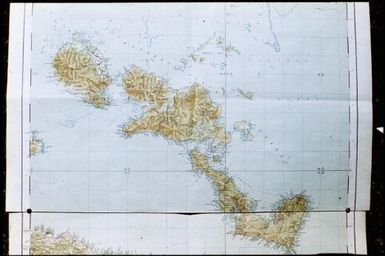 Map of Milne Bay and D'Entrecasteaux Islands (3) Terence and Margaret Spencer