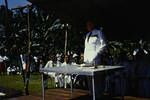 Unveiling of memorial for Paramount Luluai Golpak, Pomio, New Britain, 6 May 1961