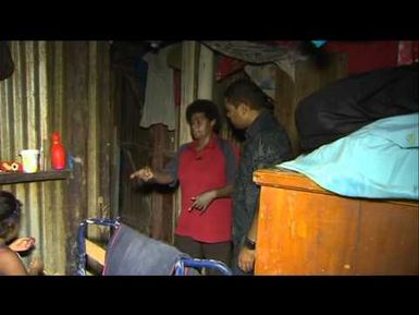 The devastating floods in Fiji April 2012