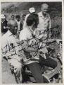 Photograph of I.D. Newman with Jim Parlier and John Glenn