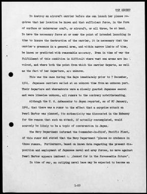 Kimmel, Husband E., Reports: Navy Court of Inquiry, Pearl Harbor Report, August 29, 1945