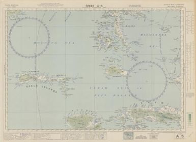 Australian aeronautical map (Sheet A5)