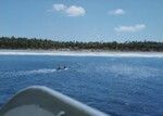 [R/V Argo approaching Pago Pago]