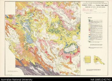Papua New Guinea, Forest Types of the Wabag-Tari Area, CSIRO Land Research Series 15, 1965, 1:250 000