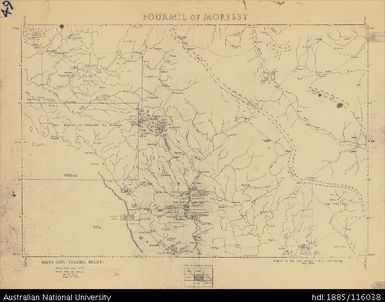 Papua New Guinea, Fourmil of Moresby, Fourmil series, Sheet 49, 1956, 1:253 440