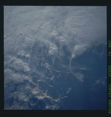 STS053-74-047 - STS-053 - Earth observations