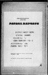 Patrol Reports. West Sepik District, Vanimo, 1969 - 1970