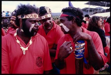 South Pacific Festival of the Arts, Apia, 1996. Aboriginal performers