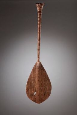 Ceremonial paddle