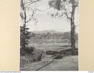 LAE, NEW GUINEA. 1944-09-21. MOUNT SAVIGE, WHICH WAS NAMED AFTER LIEUTENANT GENERAL SAVIGE, CB, CBE, DSO, MC, ED, AUSTRALIAN MILITARY FORCES