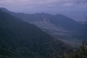 [Landscape of Waianae mountains in United States] BRIT-A-AR003-012-02-088
