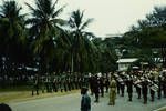 Anzac parade, PNG Volunteer Rifles (Militia), Port Moresby, Apr 1962