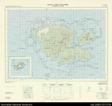 Solomon Islands, British Solomon Islands Protectorate, Santa Cruz Islands - Vanikolo Island, Series: X711, Sheet 11-166-12, 1973, 1:50 000