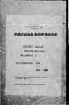 Patrol Reports. Manus District, Baluan, 1960 - 1961