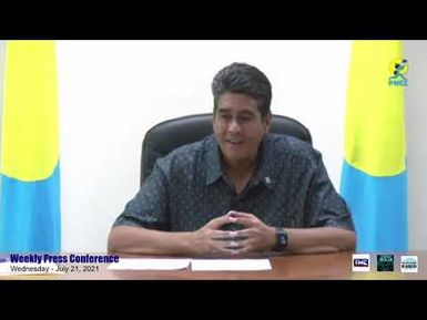 Weekly Presidential Press Conference (July 21, 2021)