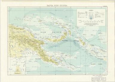 Papua New Guinea / produced by the Division of National Mapping, Department of Natural Resources