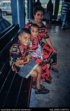 Tonga - Tongan Family
