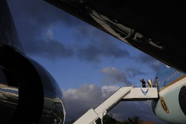 President Obama Visits Joint Base Pearl Harbor-Hickam