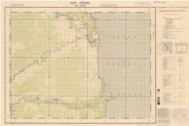 Opi River / compilation & detail, 2/1 Aust. Army Topo. Svy. Coy., Aust. Svy. Corps., with aid of air photos ; drawing, 2/1 Aust. Army Topo. Svy. Coy. & LHQ Cartographic Coy., Aust. Svy. Corps., Oct. 44 ; reproduction, LHQ Cartographic Coy., Aust. Svy. Corps., Apr. 45