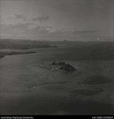 Aerial views of Fiji