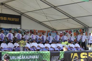 Samoan dance, ASB Polyfest, 2016.