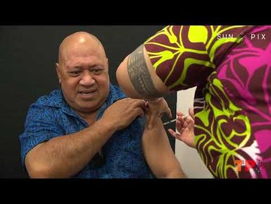 Pacific people get Covid-19 vaccine in the Hutt Valley